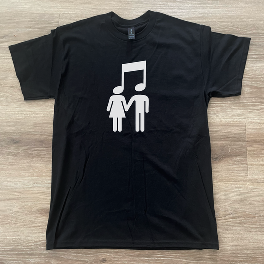 Music Connects Us T-Shirt Black